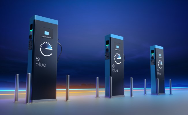 DEI Blue: The future...is charging!