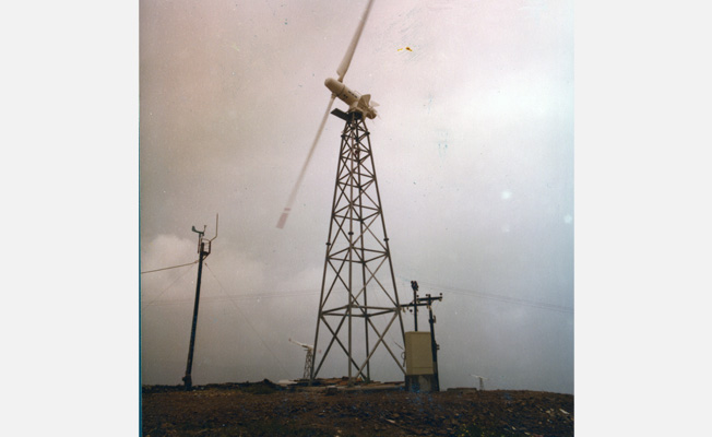 The first wind farm